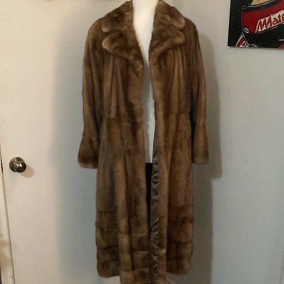 Hand Crafted Jackets & Blazers - Vintage fur coat and hat